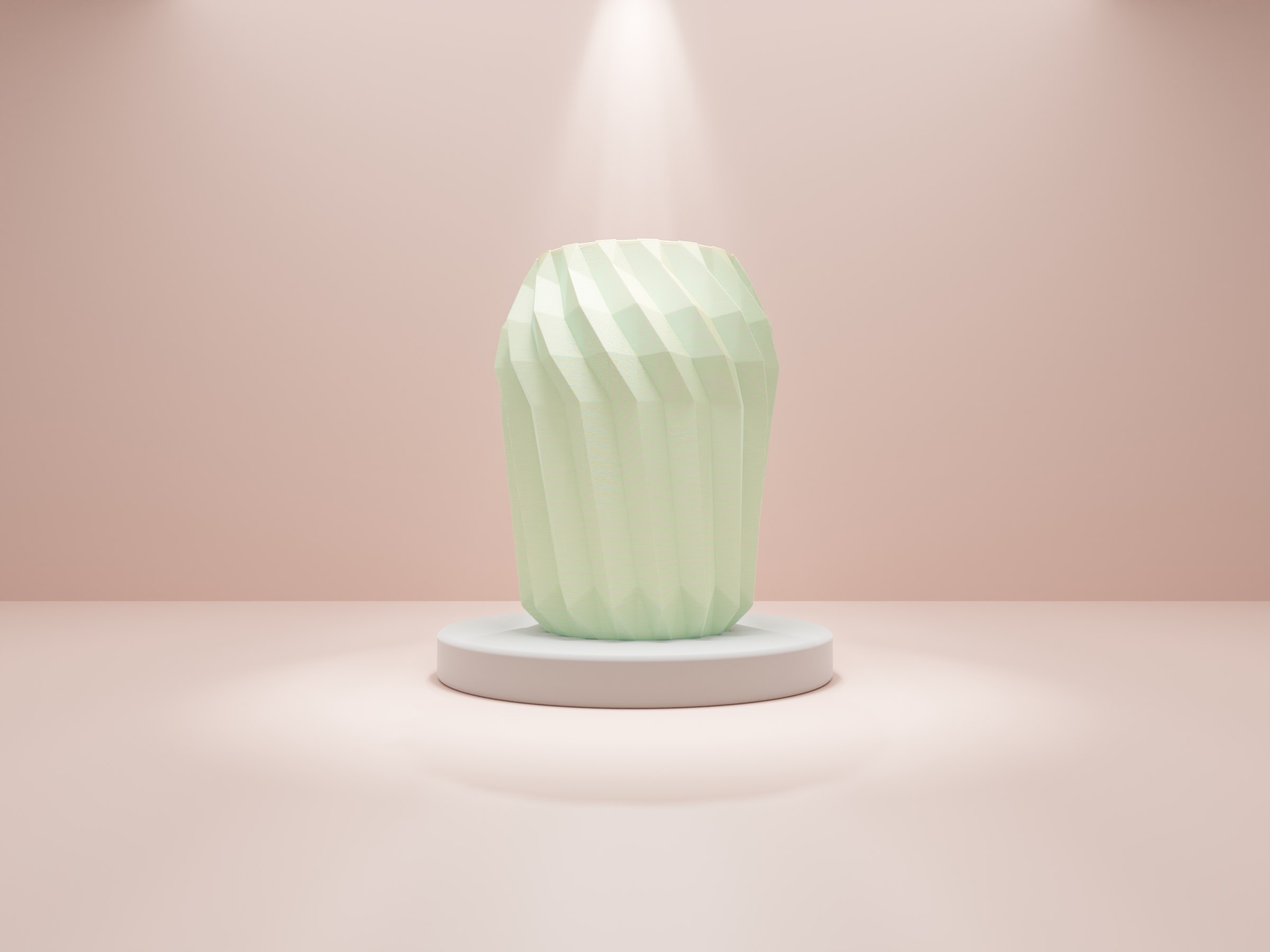 Modern Geometric Container. Scaleable and strong. Usable as Plant Pot or Pen holder — miniatura 6