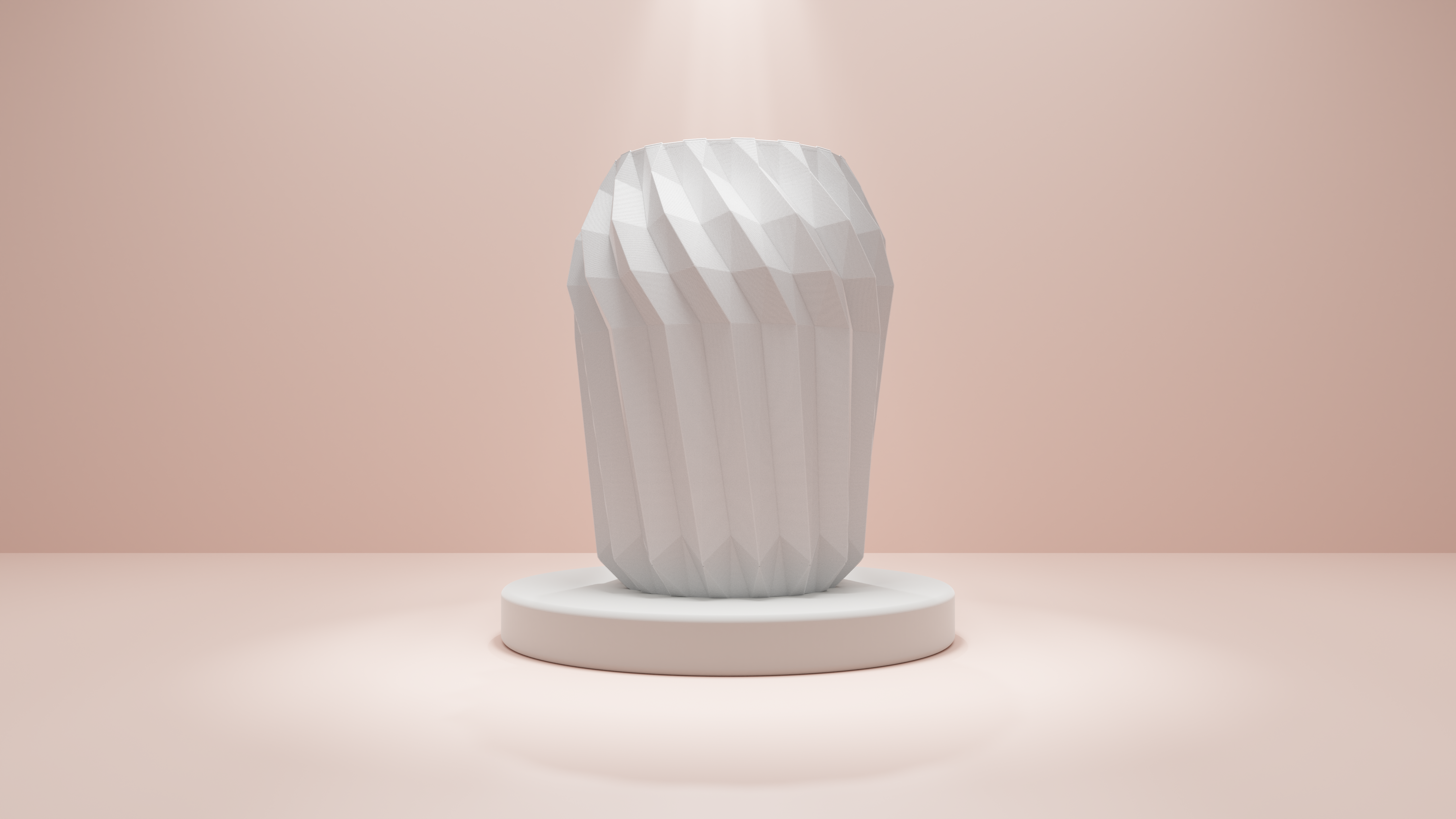 Modern Geometric Container. Scaleable and strong. Usable as Plant Pot or Pen holder — miniatura 8