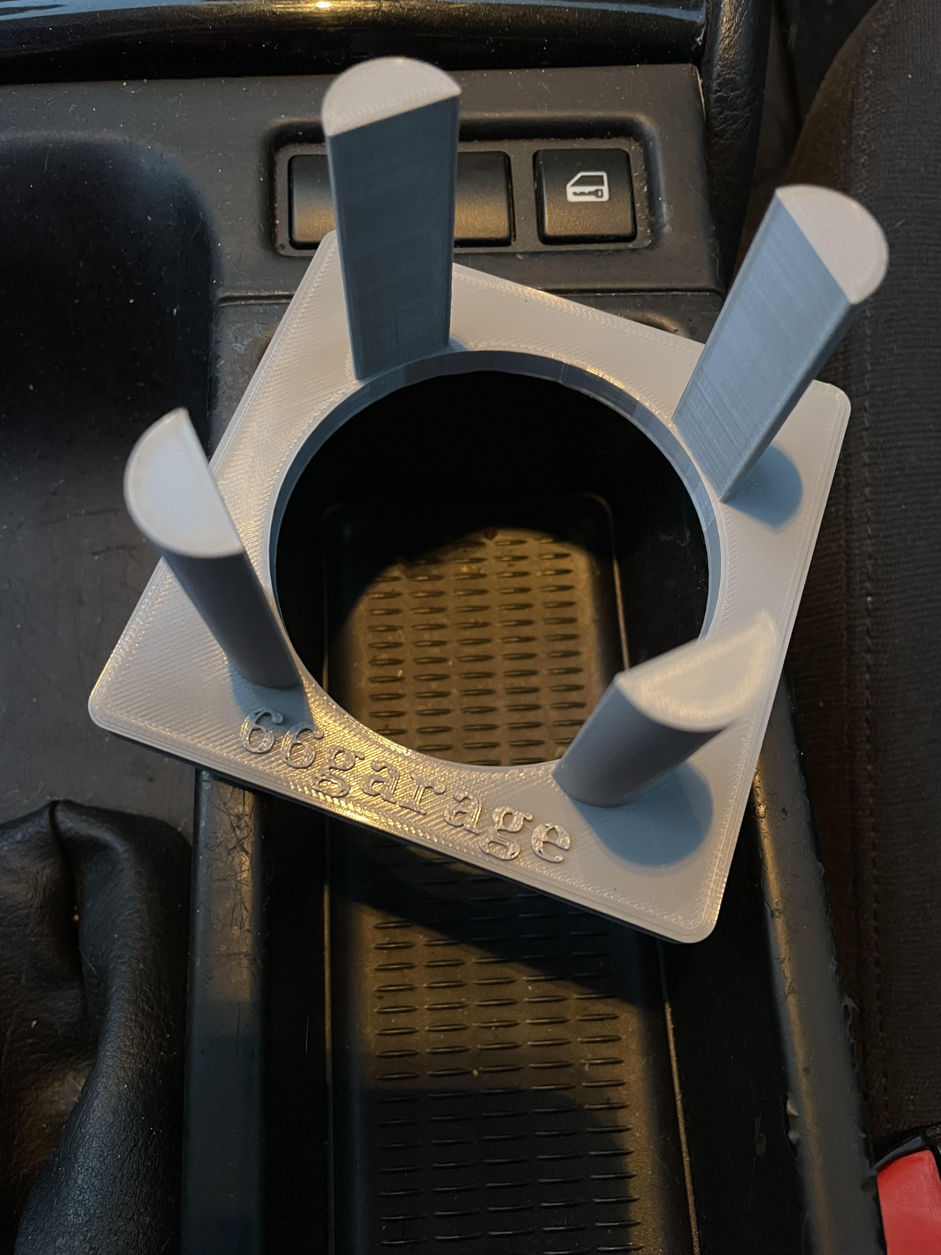 BMW 3 E46 CUP HOLDER by 66garage Download free STL model