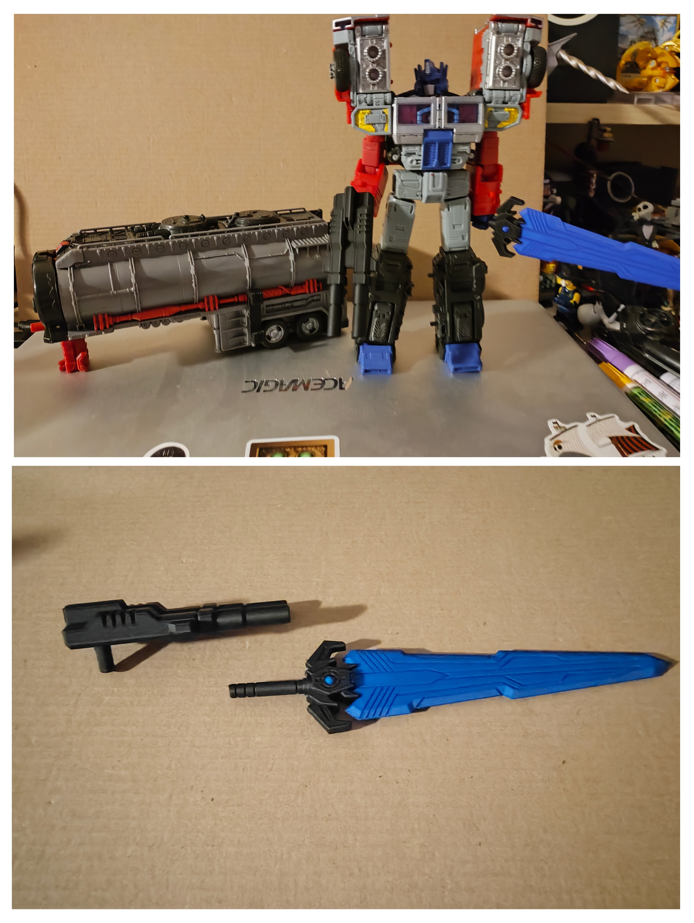 Legacy Laser Optimus Prime Upgrades