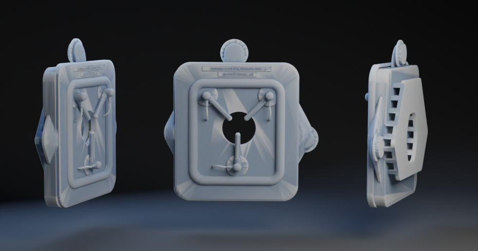 Flux Capacitor Atmos Badge by Peter Farell | Download free STL model ...