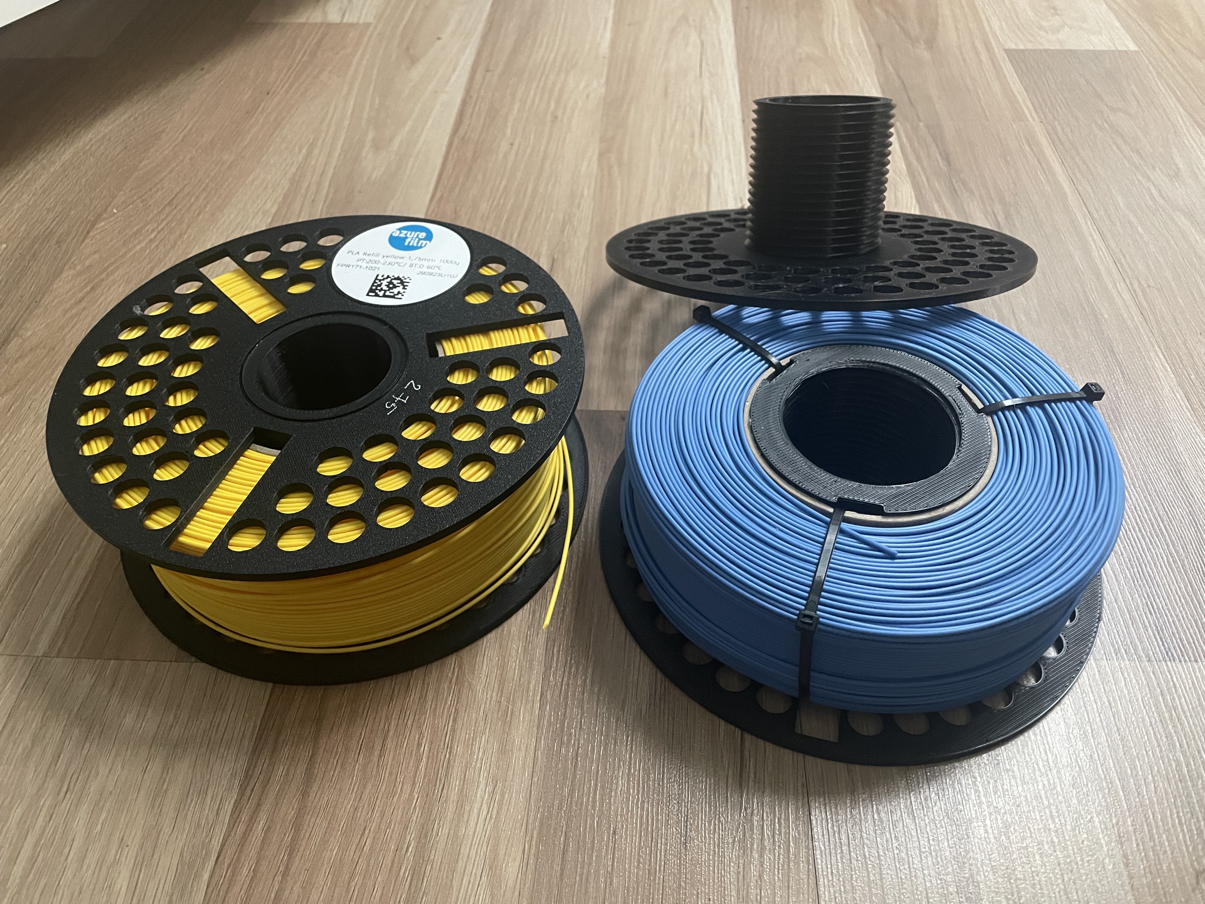 AzureFilm Filament MasterSpool for Refill by George, Download free STL  model