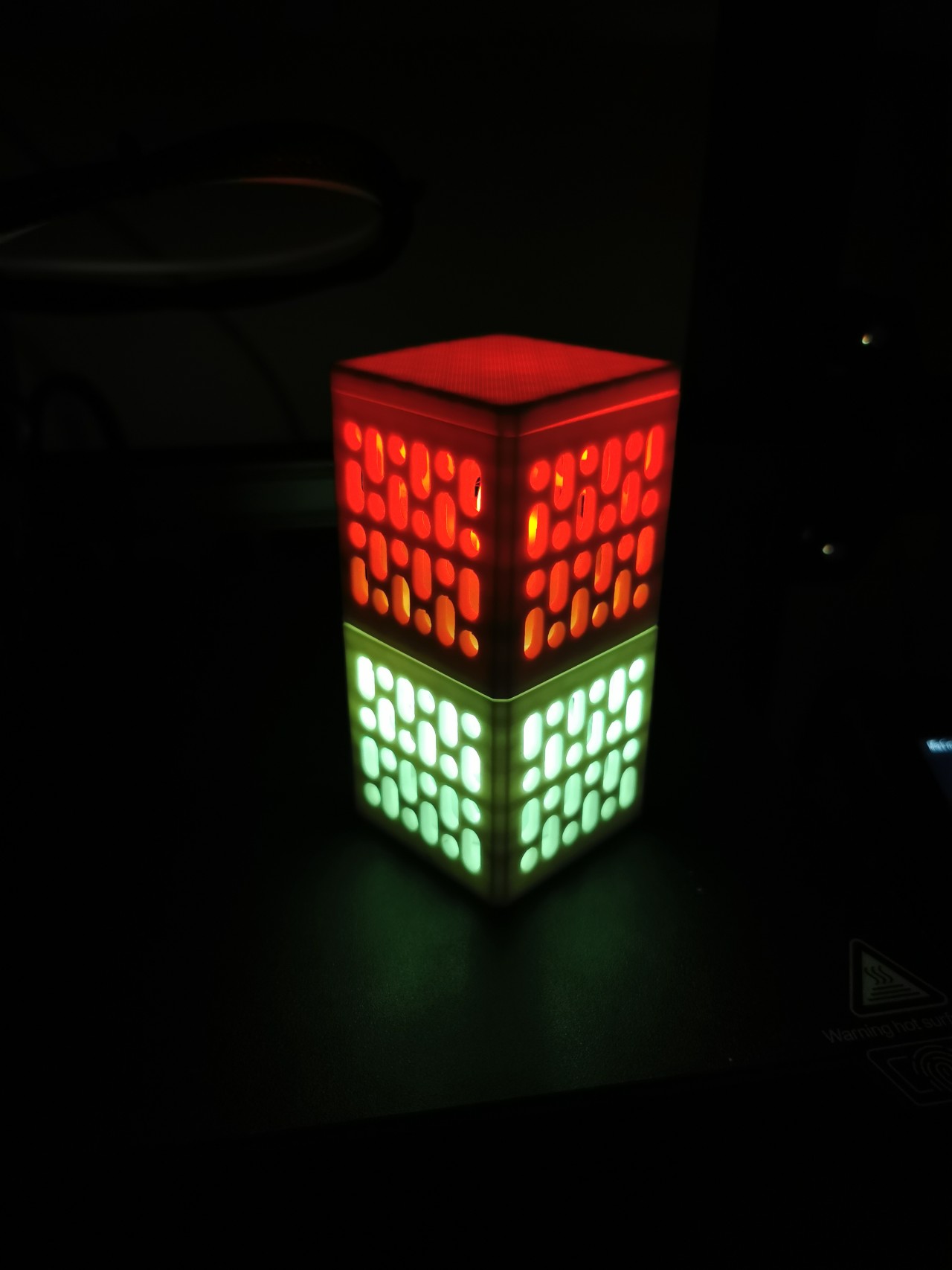 The Stackable Cube Tealight Night Light