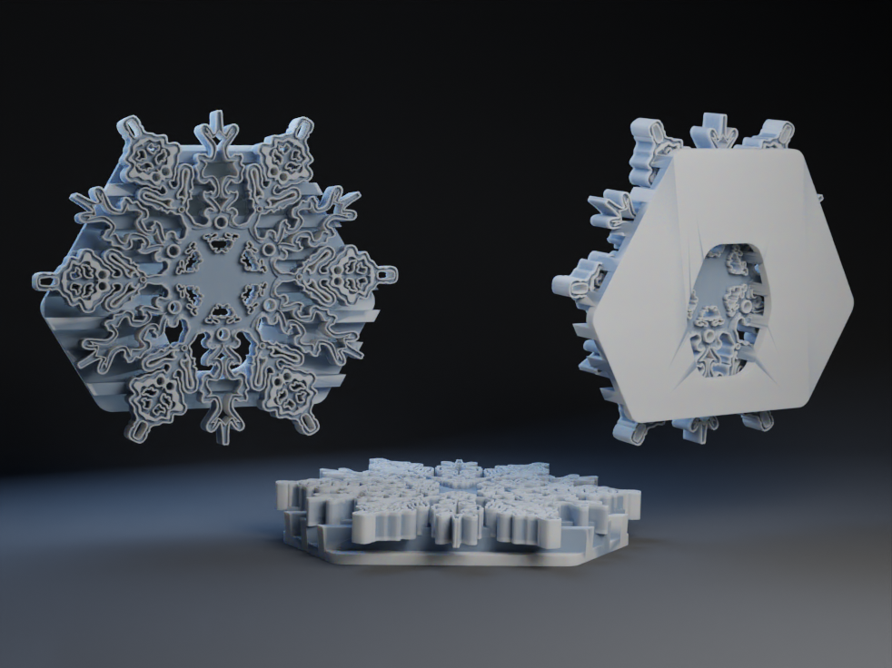 Snowflake Atmos Cooler Badge