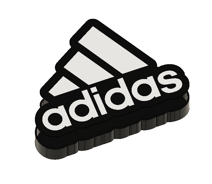 Adidas led top logo