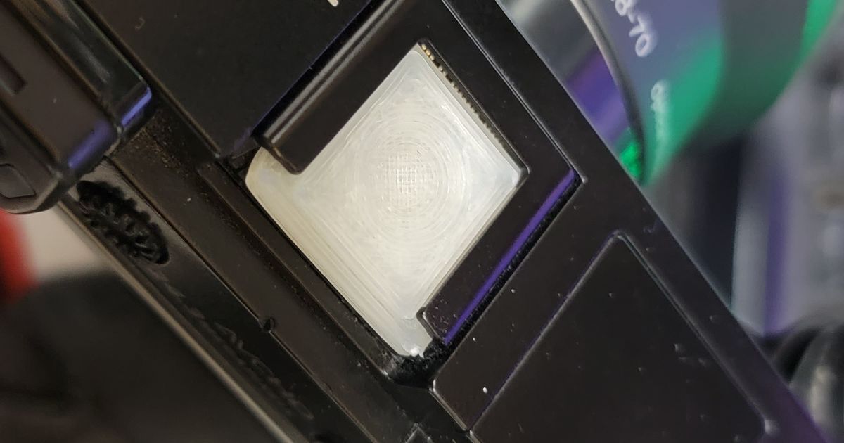 Sony A6000 Hot shoe cover cap by t o Download free STL model