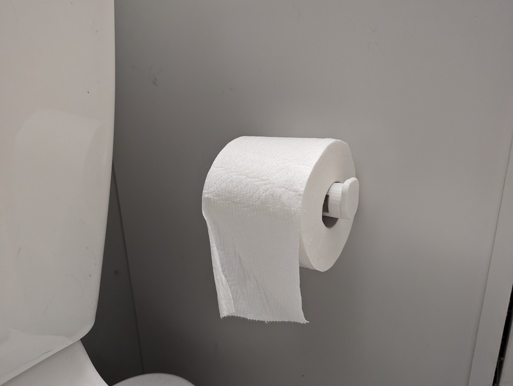 Toilet Paper Holder by natepichler Download free STL model
