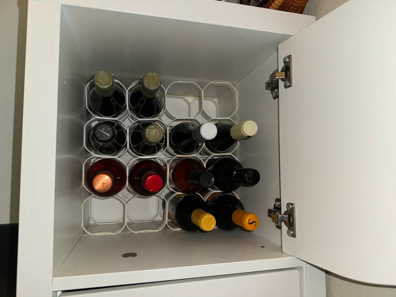 Wine rack for Ikea kallax von diehenne