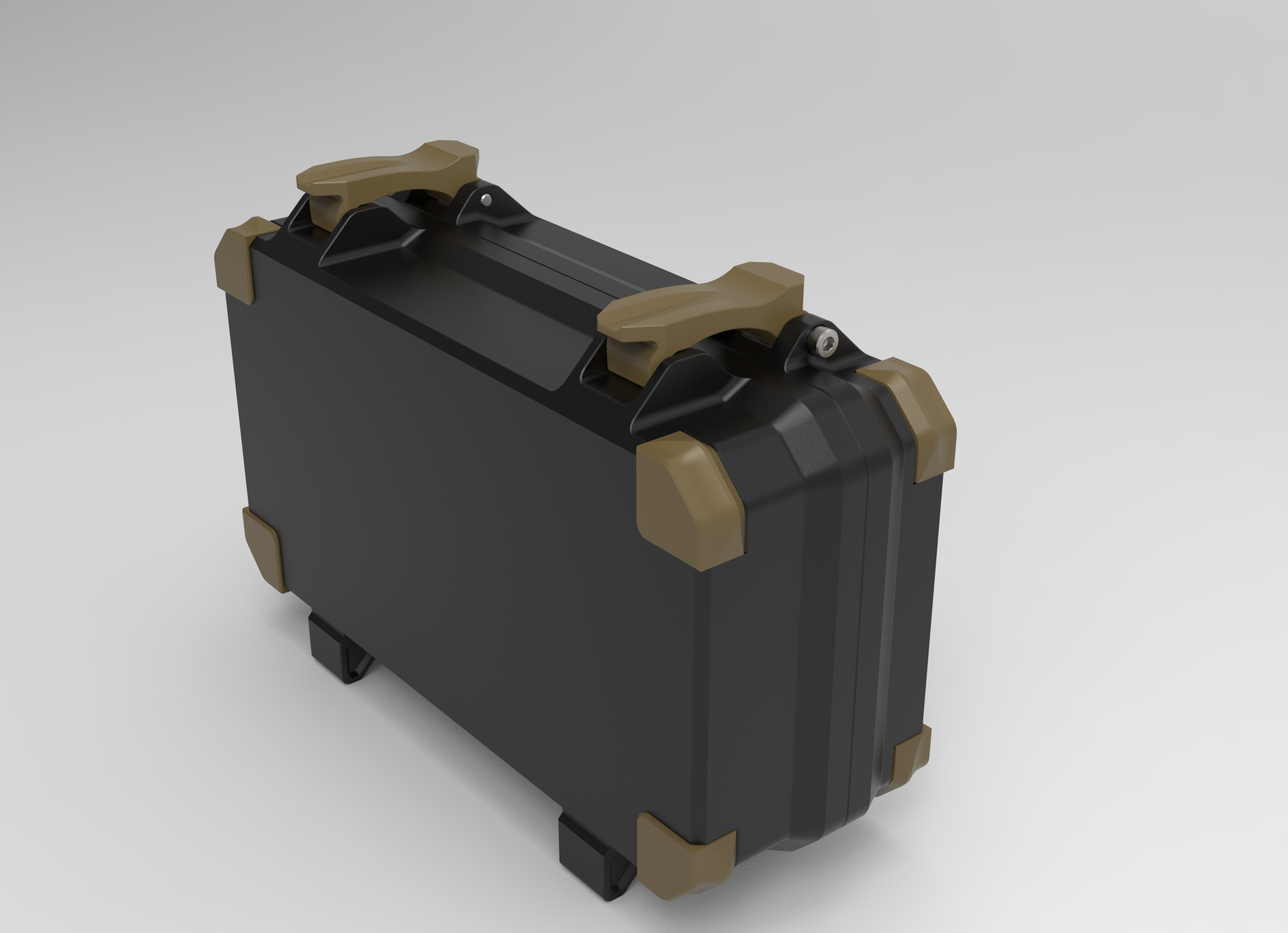 162x82x52mm Thick Walled Rugged Mini Case