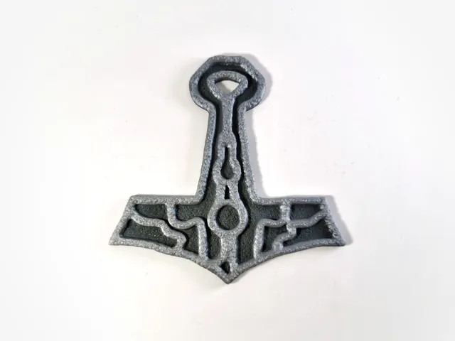 Valheim Mjölnir - Rusty for FDM