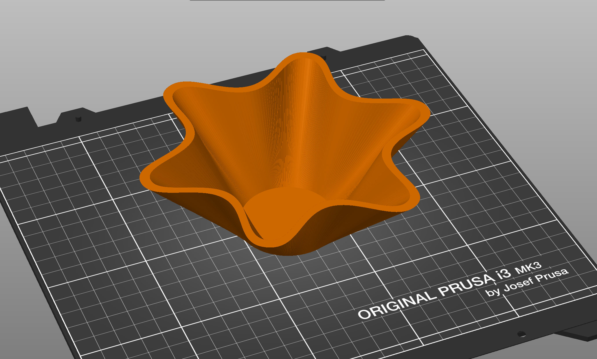 Cubic Bezier Star Bowl