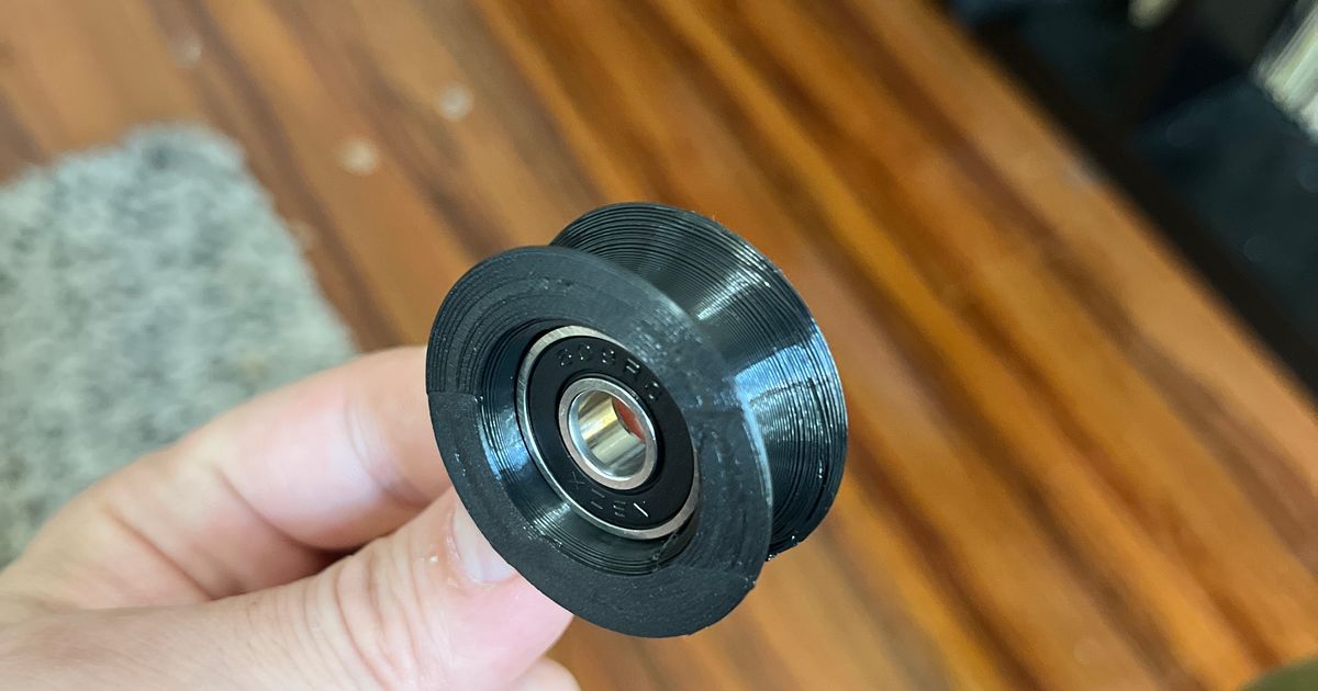 All Purpose Bearing Bow Roller For Filament Guide by Frank Cisneros Download free STL model