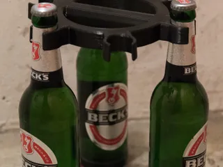 Circular Beer Bottle Carrier by Skewed Perception, Download free STL model