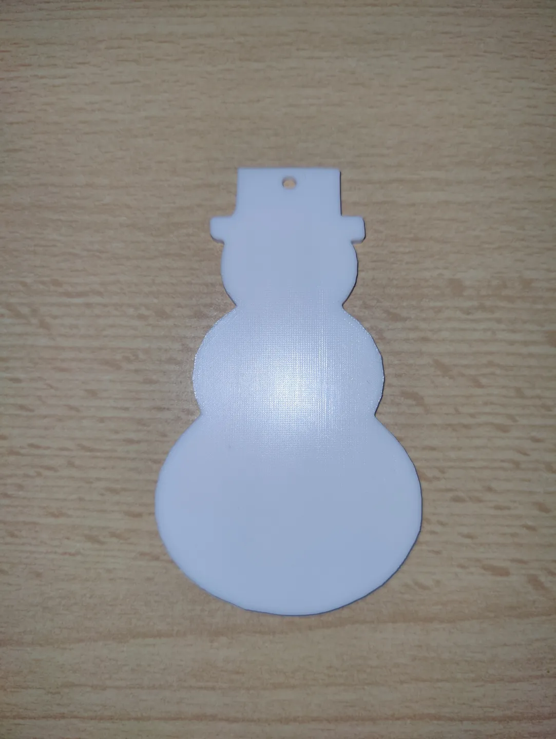 Christmas snowman ornament