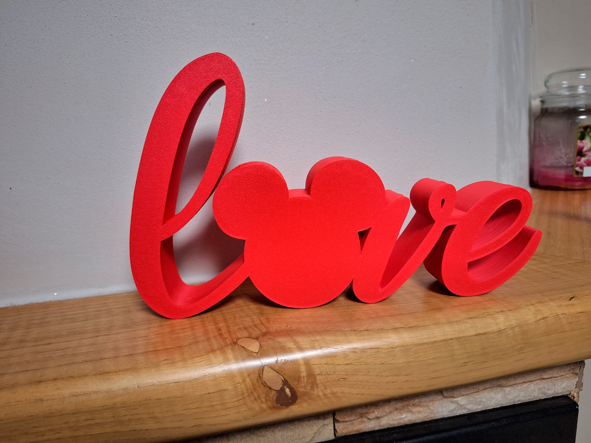Disney Style Love Decoration