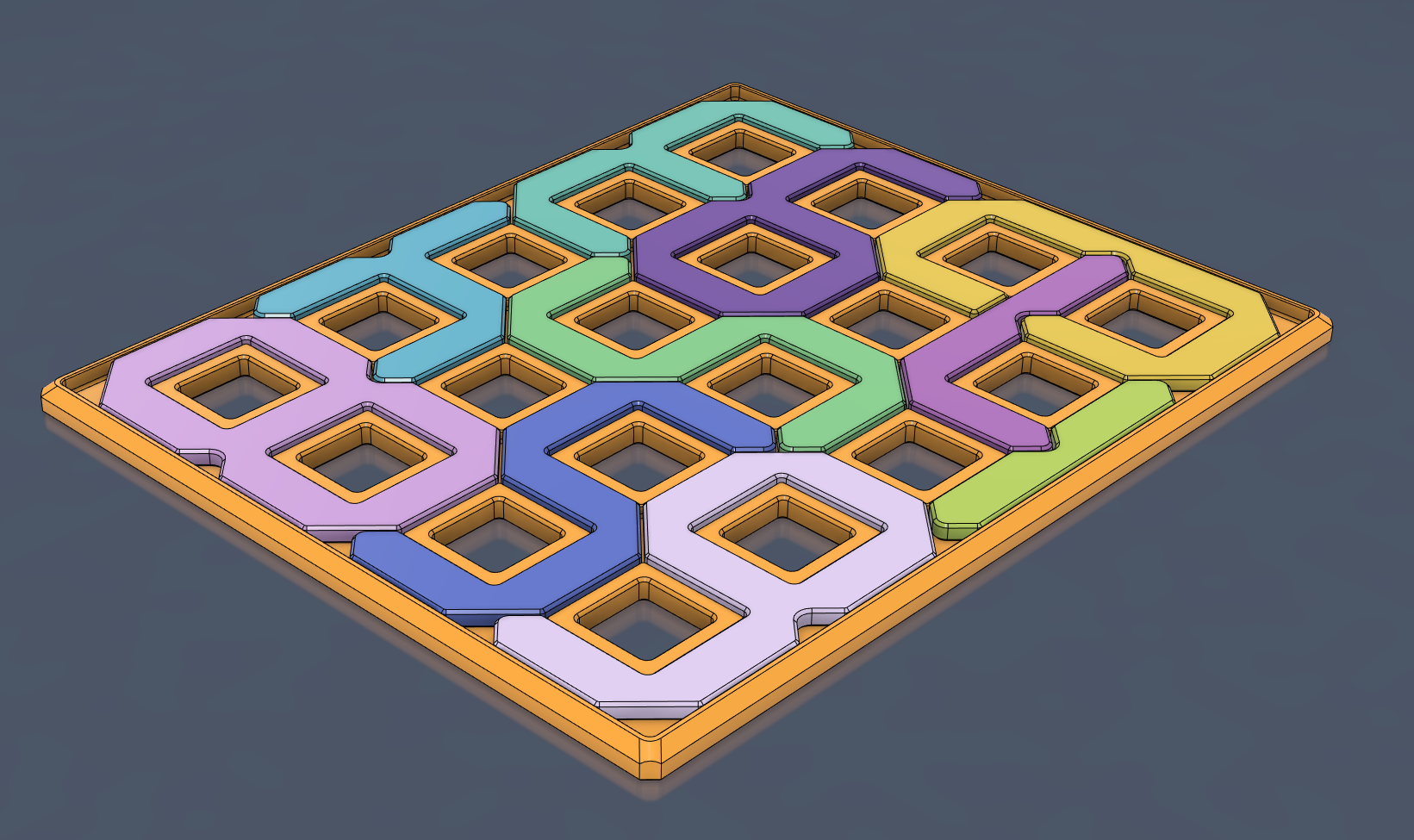 "Digigram" Number Packing Puzzle