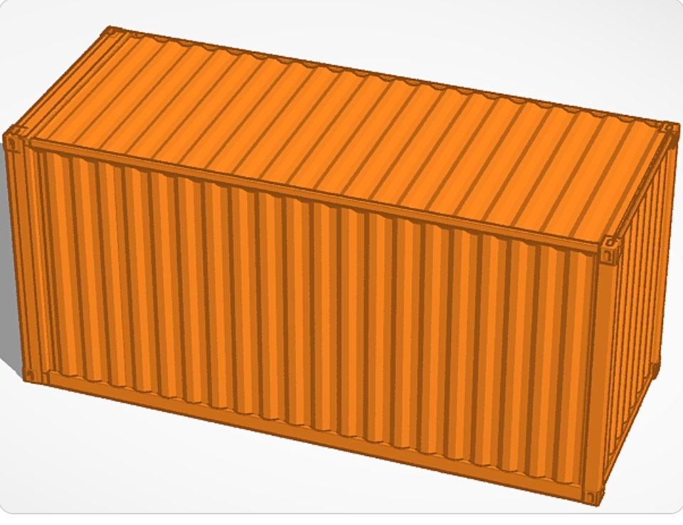 Simple Container Stl Container box by Frankinio | Download free STL model | Printables.com
