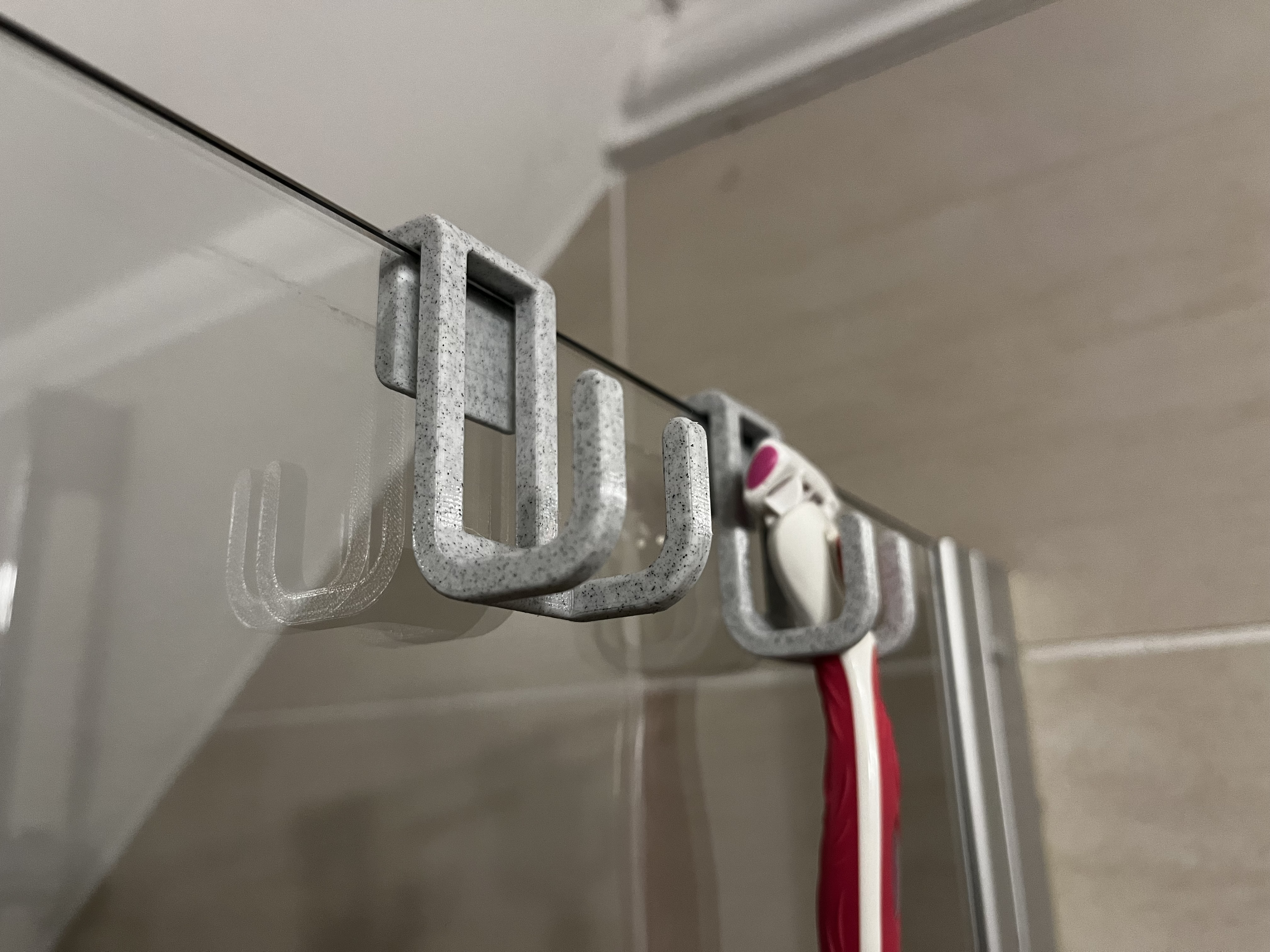Universal razor shower holder