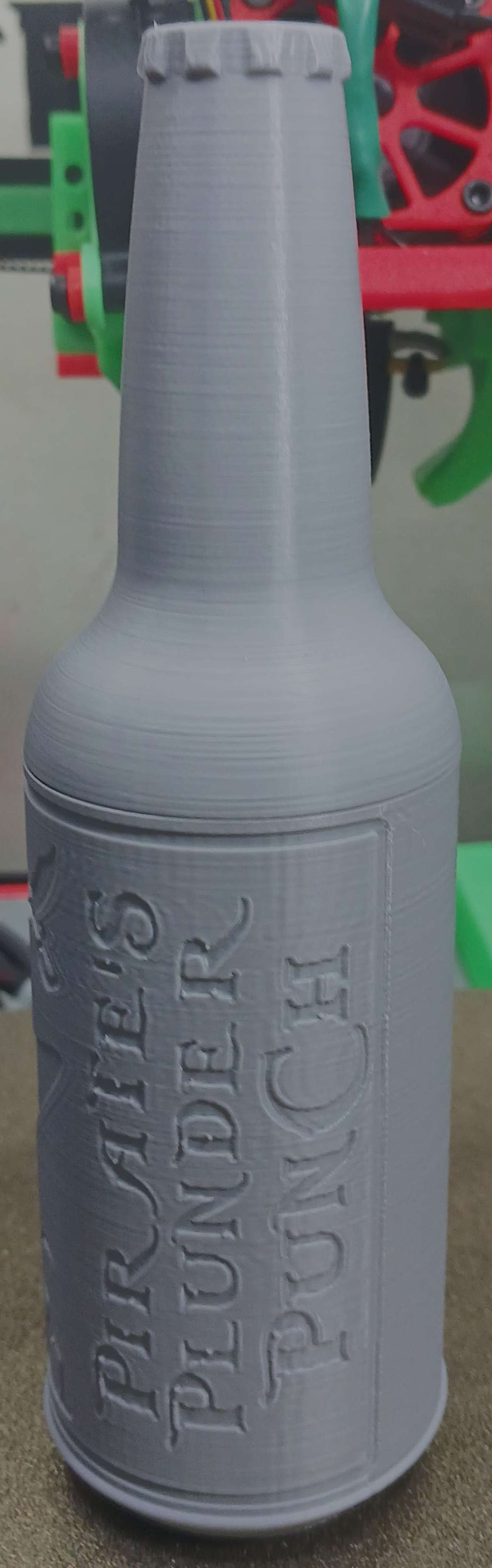 Pirate Plunder Punch - Bottle Piggy Bank And Stash Can - No Support