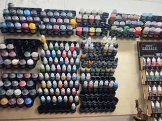Hanging Paint Rack (35 x 26mm paint dropper bottles)