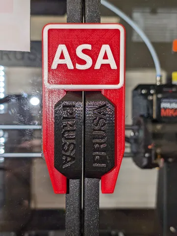ASA/ABS/TPU/Other Prusa Enclosure warning sign