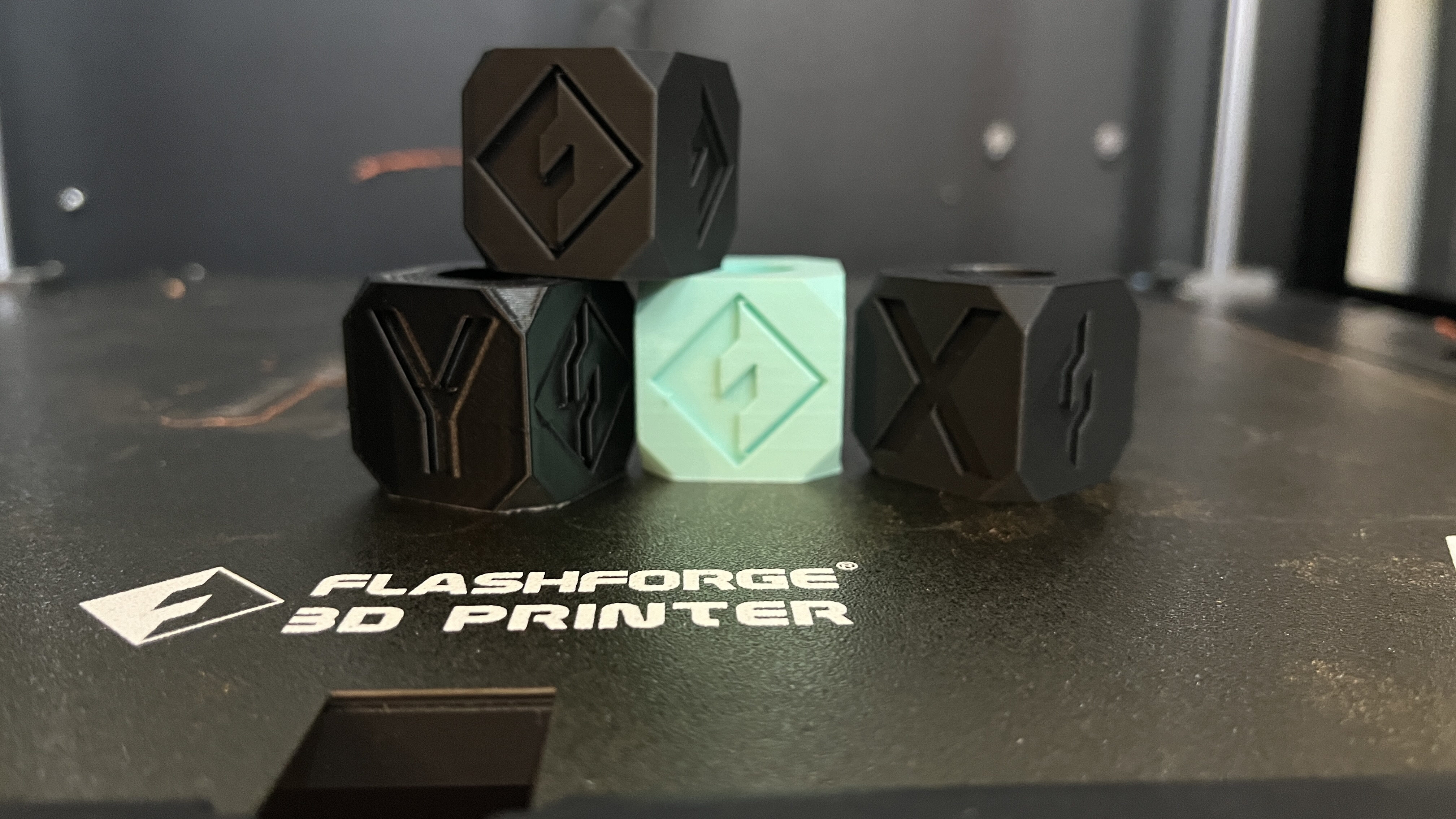 Flashforge calibration cube
