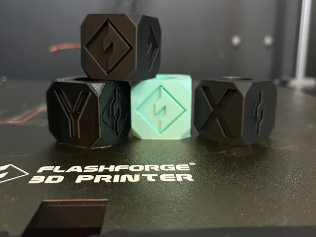 Flashforge calibration cube