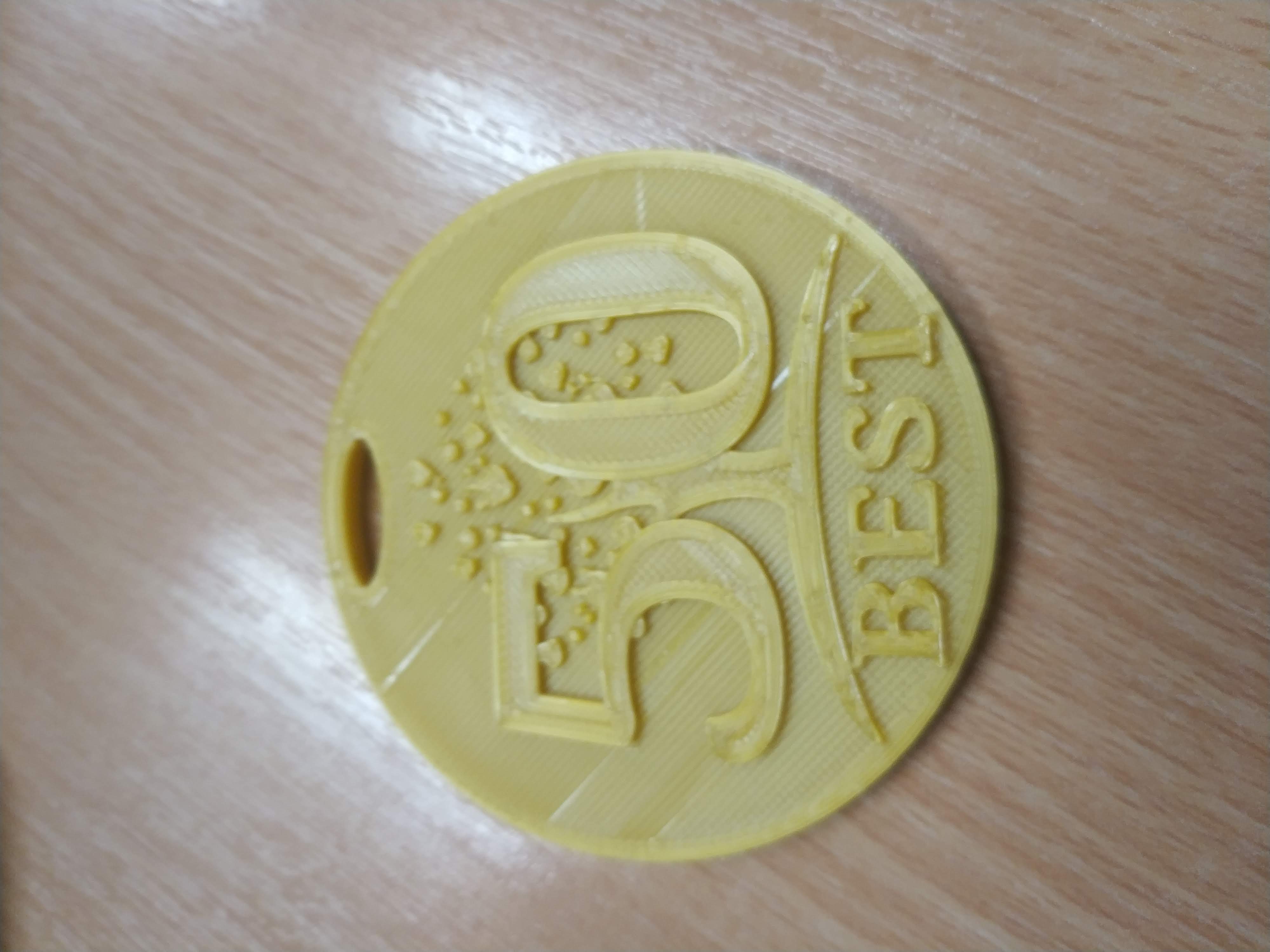 medaile se stromem k padesátinám, medal with a tree for fifty years