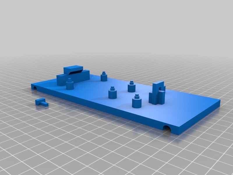 Base arduino mega Huxley by latriple C | Download free STL model ...