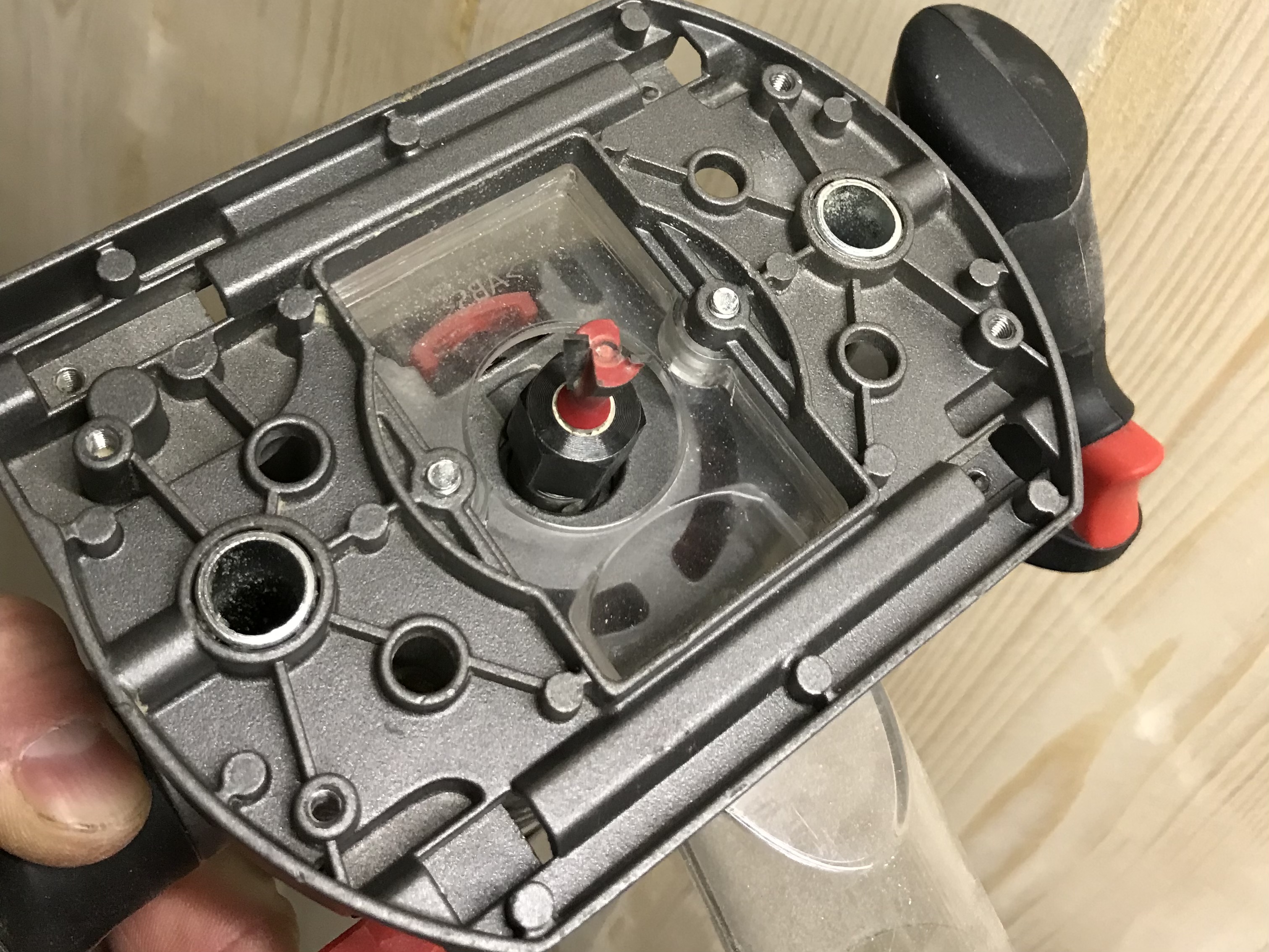 Makita guiderail to Parkside Router by George79 | Download free STL ...
