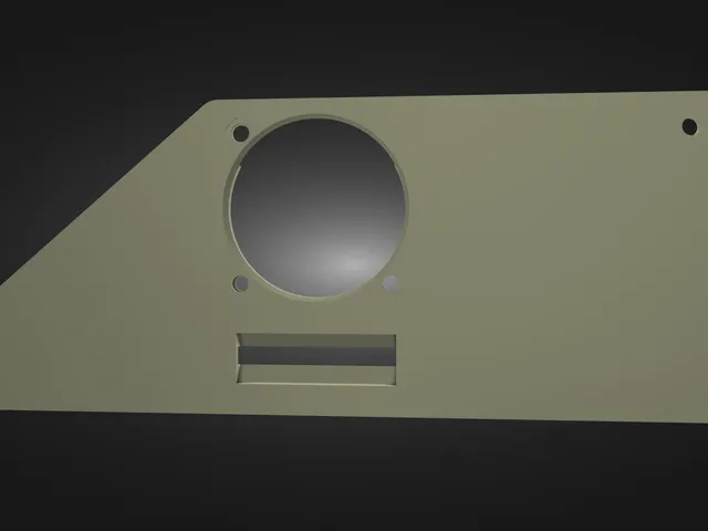 MPSM Alternate right side panel with 40mm fan mount and recessed access for USB and SDCard