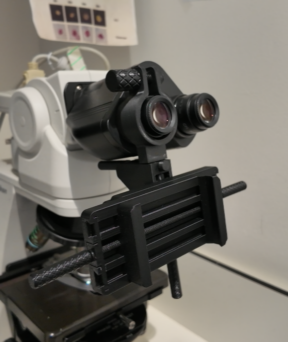 Miniatura 4 do modelo 3D Microscope Phone Holder