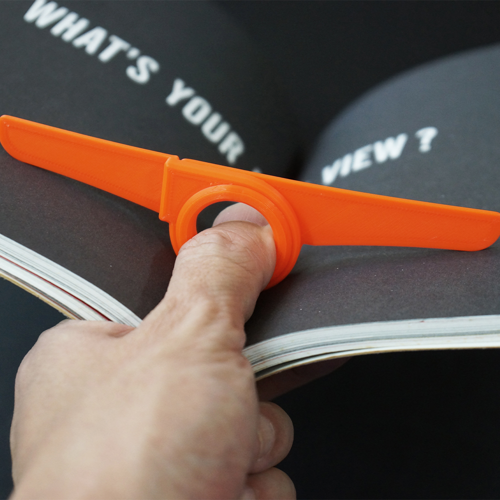 Foldable Book/Page Holder 2 Versions by Whadup Download free STL