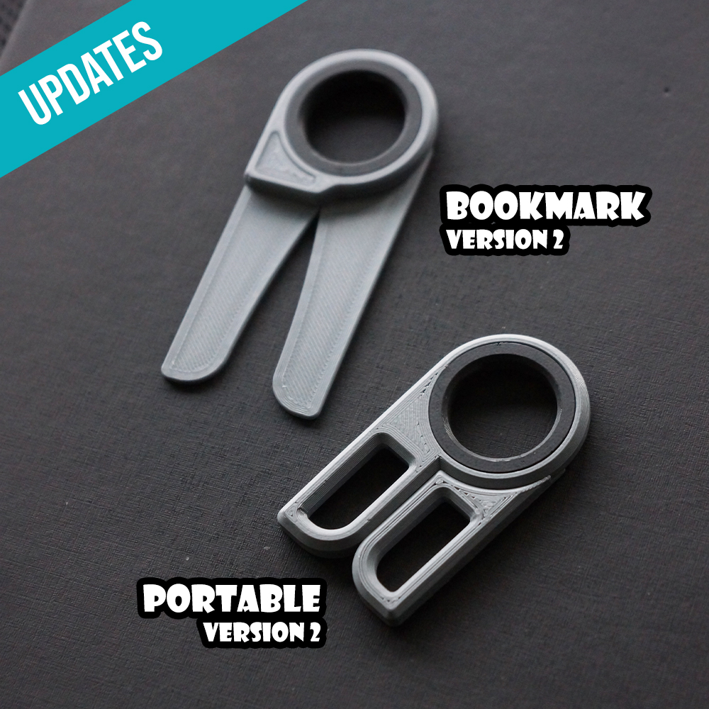 Foldable Book/Page Holder - 2 Versions