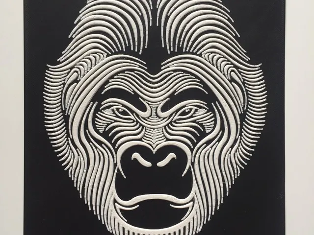 Gorilla Face by Patrick Seymour