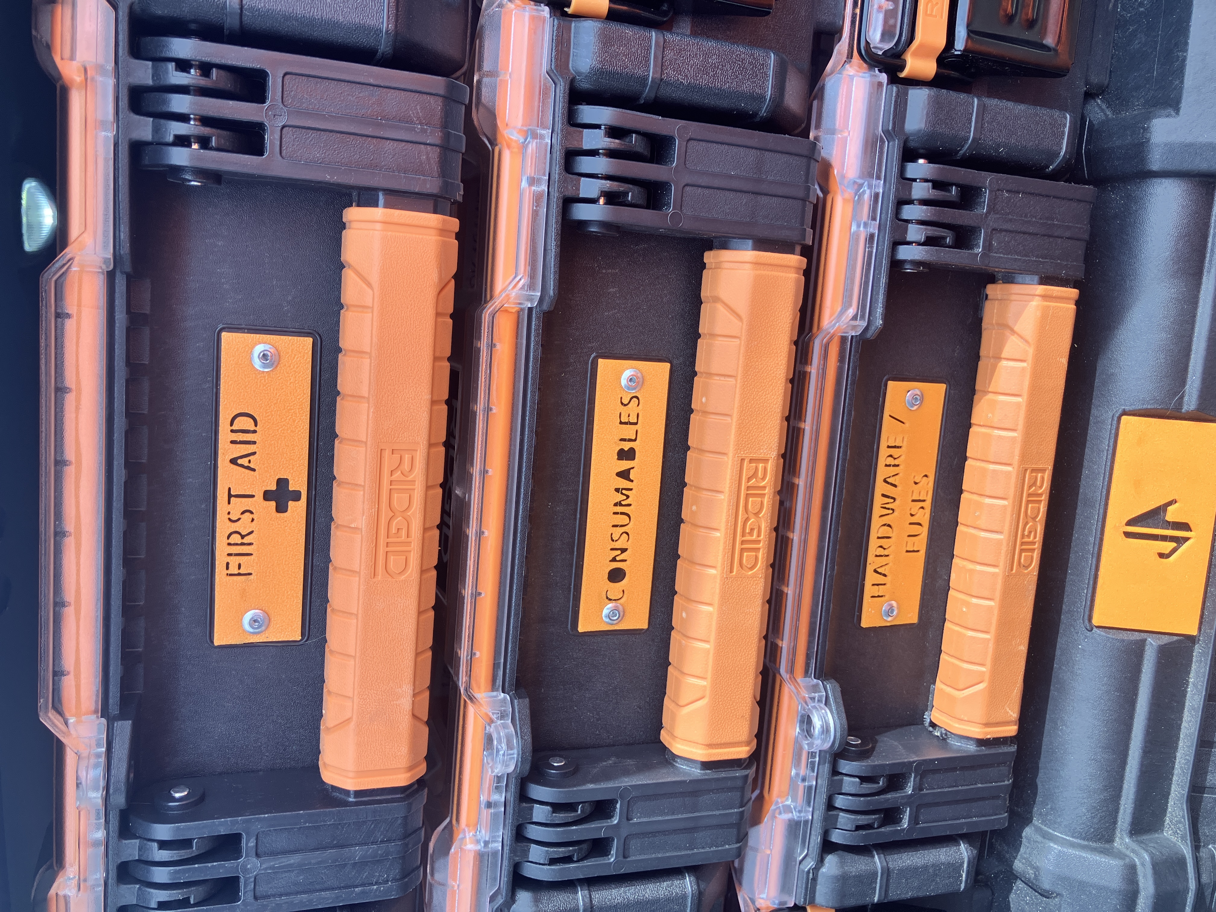 Rigid Pro Pack Materials Case Labels