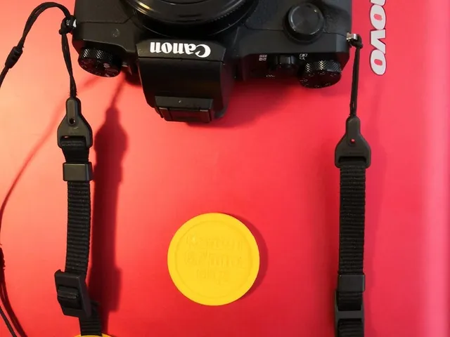 Canon camera 37mm cap strap holder