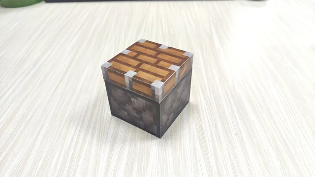 Minecraft Piston assembled model(MC活塞手机支架)