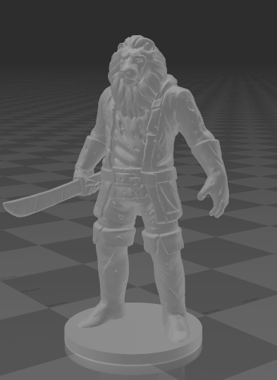 Jason Voorhees tête de lion