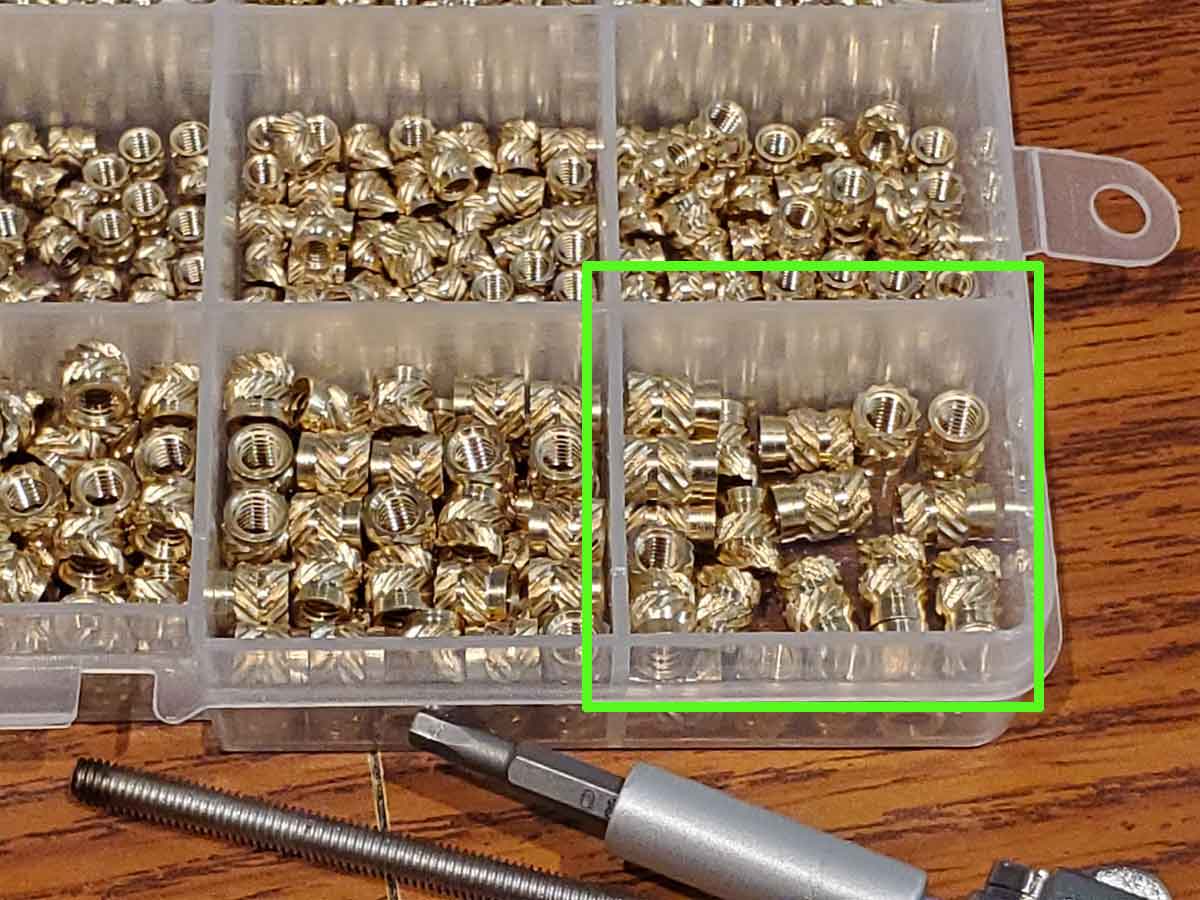 VESA 75/100 Adapter/Angle Adapter 15° (REMIX with 5.6x8mm M4 brass ...