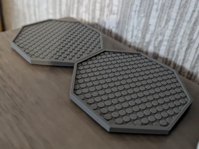 Tessellated Octagonal Coaster
