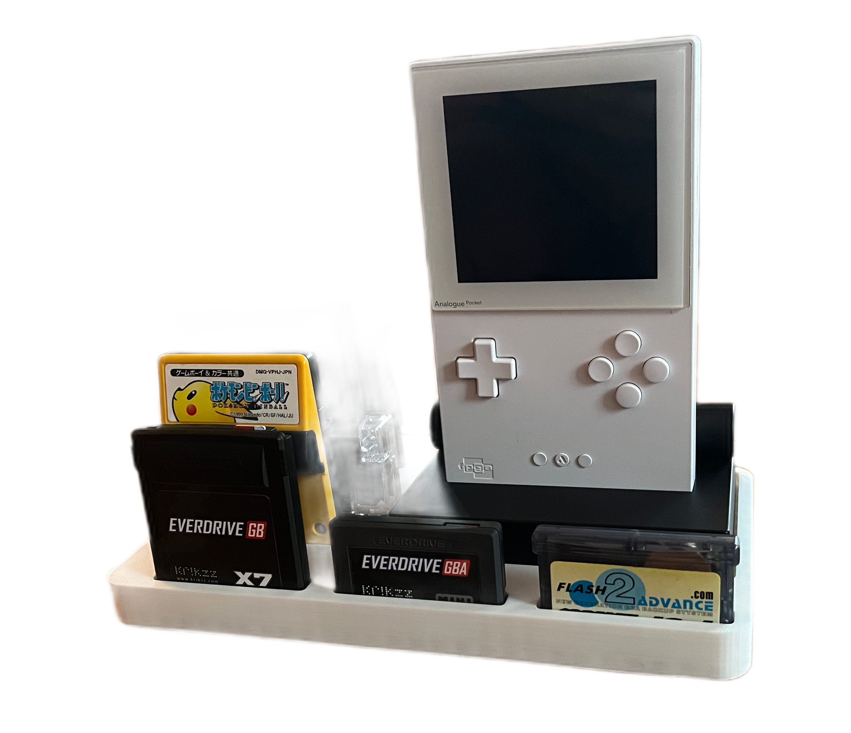 Analogue Pocket + cartridge dock