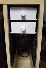 Desk drawer instead of CDs