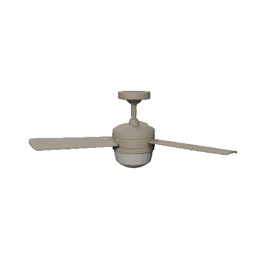 Low Poly Ceiling Fan — miniatura 2