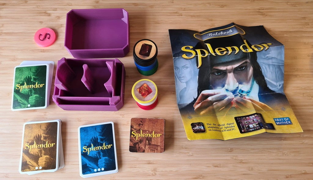 Miniatura 3 do modelo 3D A Splendid box for Splendor