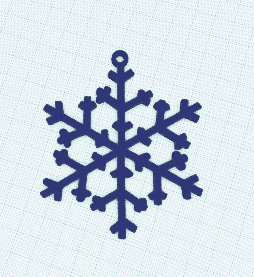 Christmas ornament snowflake by Sot Kon | Download free STL model ...