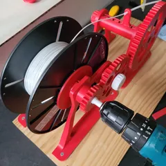 Kumi Kreator Spool Adapter for Drill by MarcElbichon, Download free STL  model