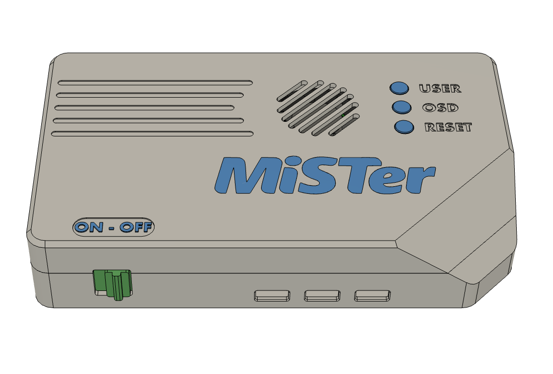 MiSTer FPGA Mini Console Case
