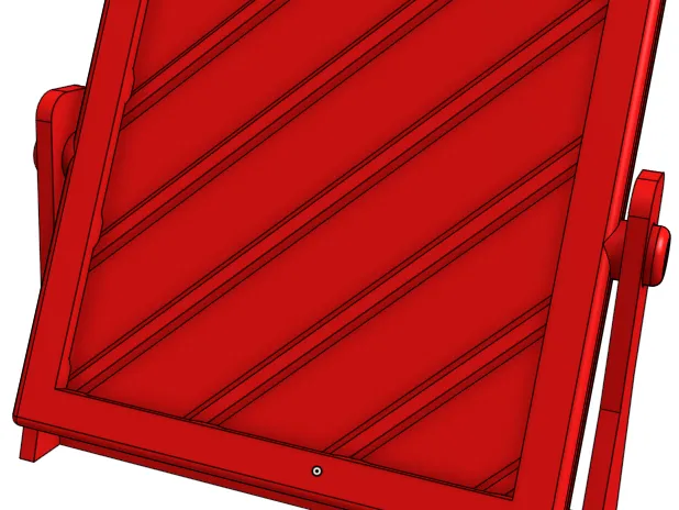 Swivel Mirror Stand 115x115mm
