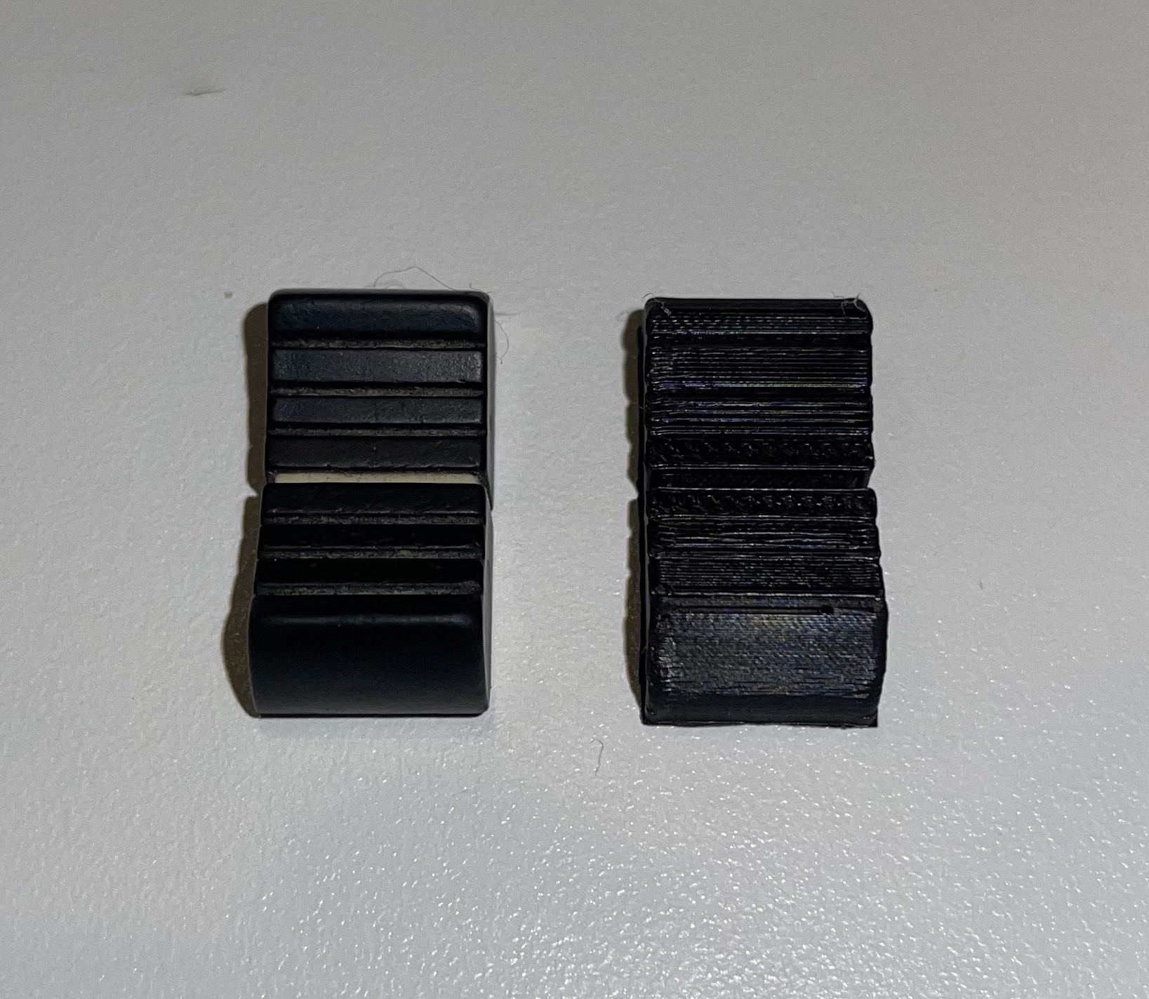 Fader button for Rodec mixers